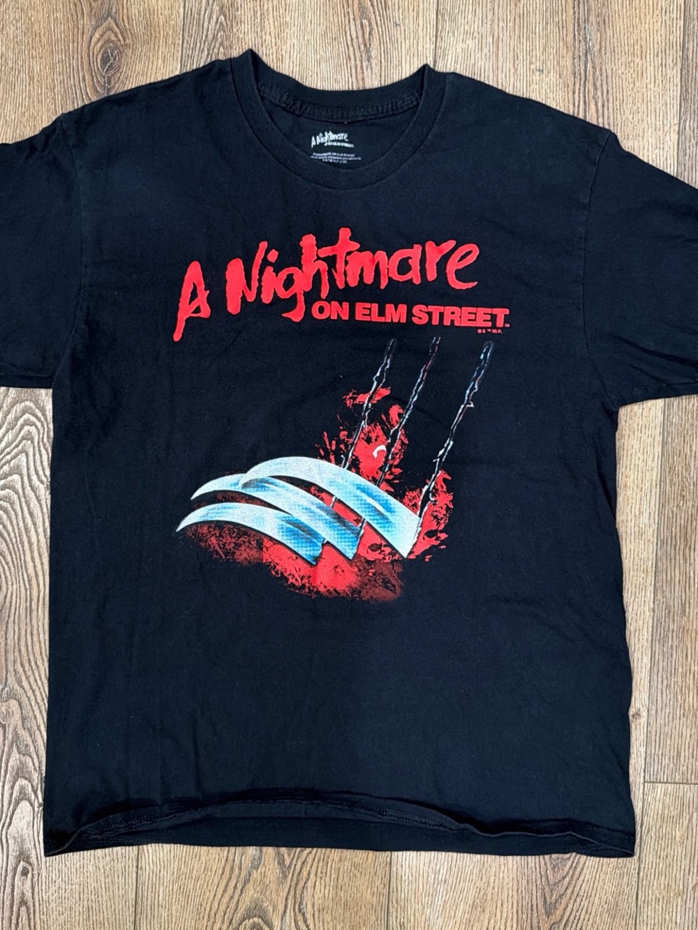 Black Graphic Tee - Classic Horror Shirt